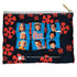 BRADY BUNCH/SQUARES - STRAIGHT BOTTOM ACCESSORY POUCH