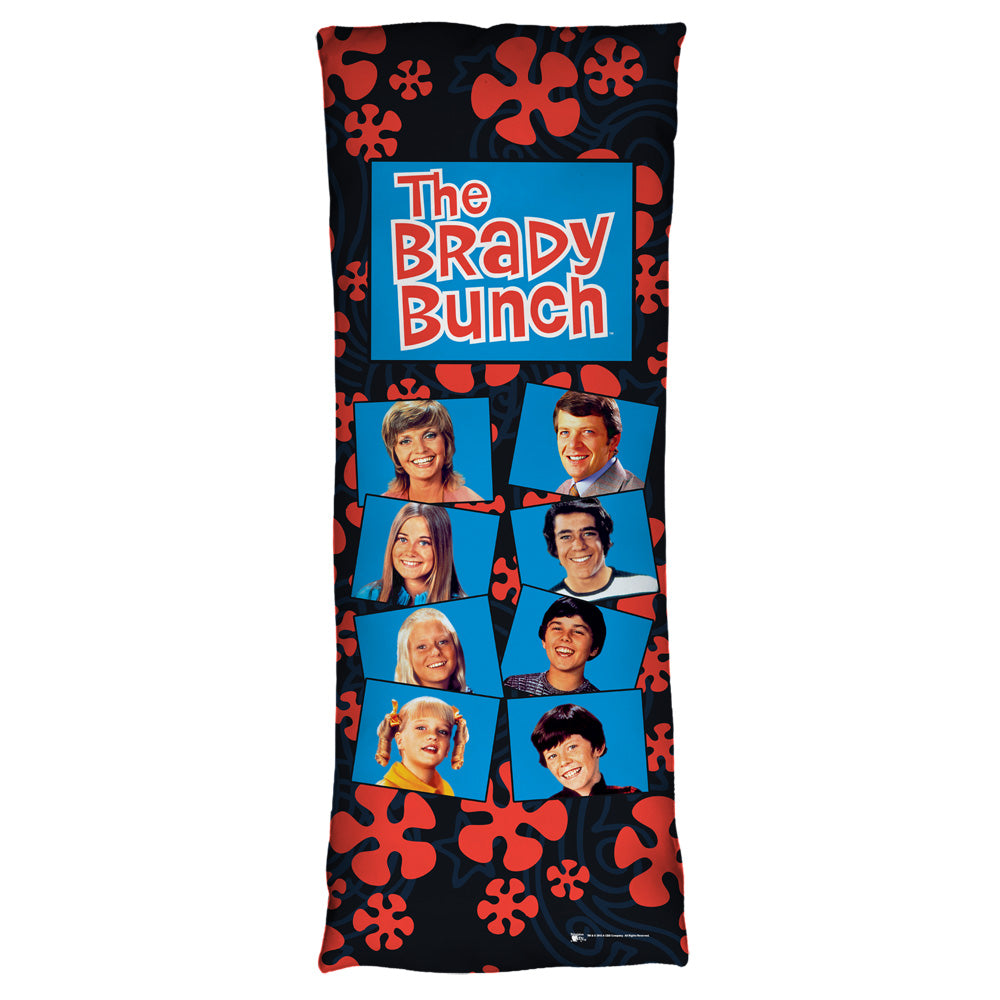 BRADY BUNCH/SQUARES - MICROFIBER BODY PILLOW
