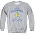 STAR TREK/COLLEGIATE ARCH - ADULT CREWNECK SWEATSHIRT - ATHLETIC HEATHER