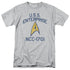 STAR TREK/COLLEGIATE ARCH - S/S ADULT 18/1 - ATHLETIC HEATHER