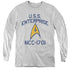 STAR TREK/COLLEGIATE ARCH - YOUTH LONG SLEEVE TEE - ATHLETIC HEATHER