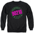 90210/NEON - ADULT CREWNECK SWEATSHIRT - BLACK