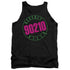 90210/NEON - ADULT TANK - BLACK