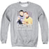 STAR TREK/CHICKS DIG - ADULT CREWNECK SWEATSHIRT - ATHLETIC HEATHER