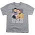 STAR TREK/CHICKS DIG - S/S YOUTH 18/1 - ATHLETIC HEATHER