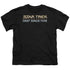 STAR TREK/DEEP SPACE NINE LOGO - S/S YOUTH 18/1 - BLACK