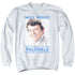 BRADY BUNCH/BUDDY - ADULT CREWNECK SWEATSHIRT - WHITE