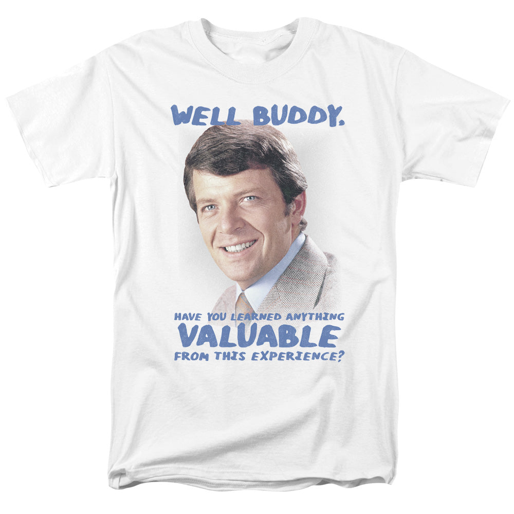 BRADY BUNCH/BUDDY - S/S ADULT 18/1  -  WHITE
