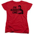 STAR TREK/IM NUMBER ONE - S/S WOMENS TEE - RED