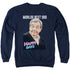 HAPPY DAYS/BEST DAD - ADULT CREWNECK SWEATSHIRT - NAVY