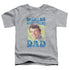 BRADY BUNCH/WORLDS GROOVIEST - S/S TODDLER TEE - ATHLETIC HEATHER