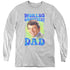 BRADY BUNCH/WORLDS GROOVIEST - YOUTH LONG SLEEVE TEE - ATHLETIC HEATHER