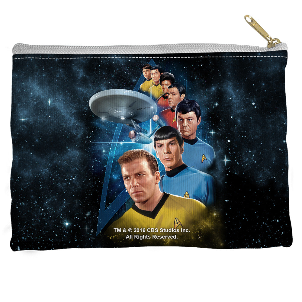 STAR TREK/AMONG THE STARS - STRAIGHT BOTTOM ACCESSORY POUCH