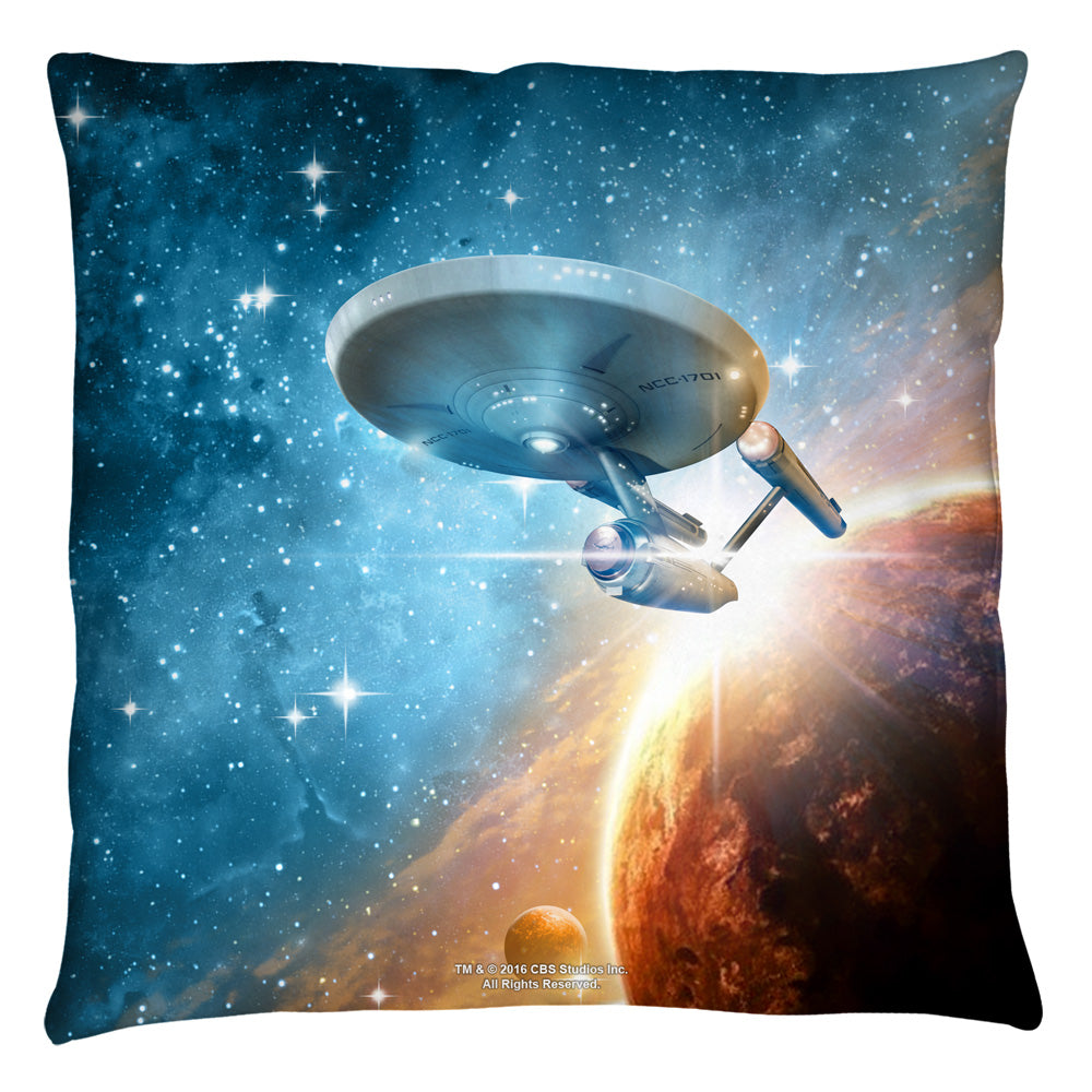 STAR TREK/FINAL FRONTIER - THROW PILLOW