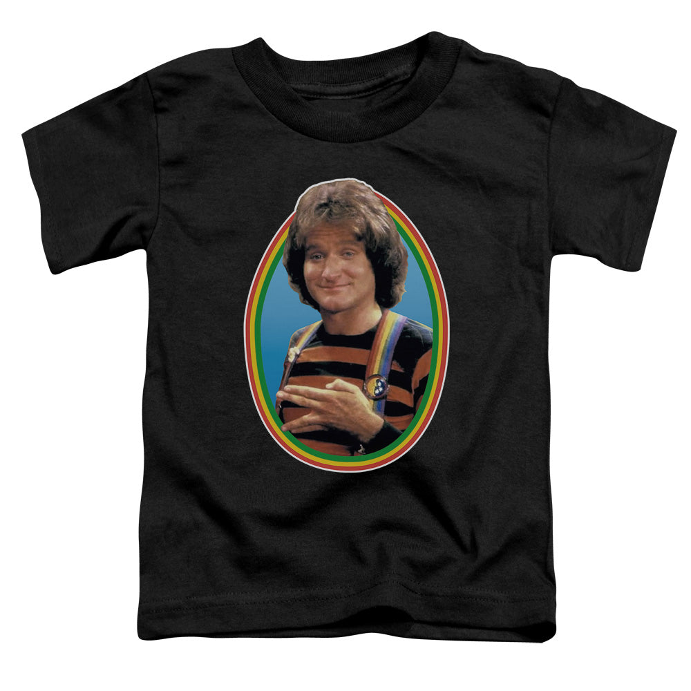 MORK & MINDY/MORK - S/S TODDLER TEE - BLACK