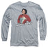 MORK & MINDY/CATCHPHRASE -  L/S ADULT 18/1  - ATHLETIC HEATHER