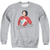 MORK & MINDY/CATCHPHRASE - ADULT CREWNECK SWEATSHIRT - ATHLETIC HEATHER