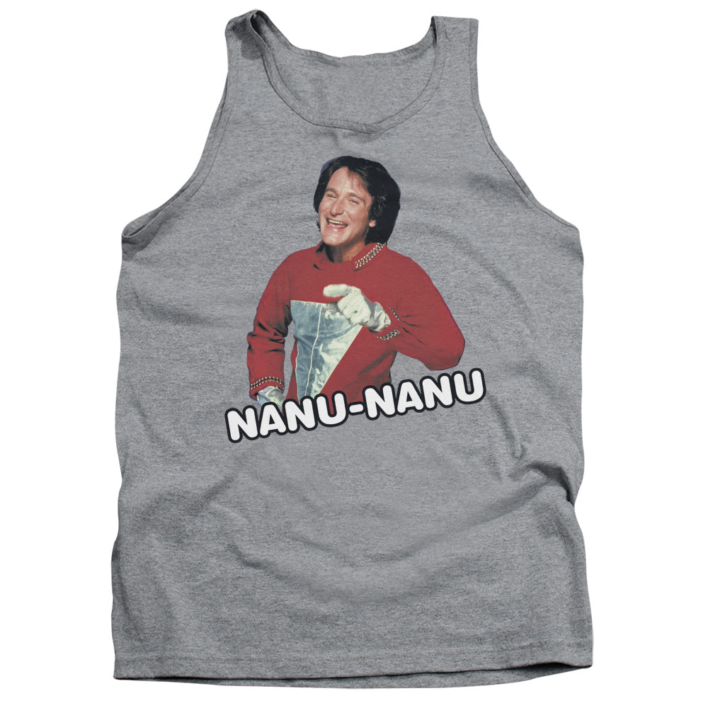MORK & MINDY/CATCHPHRASE - ADULT TANK - ATHLETIC HEATHER
