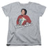 MORK & MINDY/CATCHPHRASE - S/S WOMENS TEE - ATHLETIC HEATHER