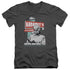 TWILIGHT ZONE/KANAMITS DINER - S/S ADULT V-NECK 30/1 - CHARCOAL