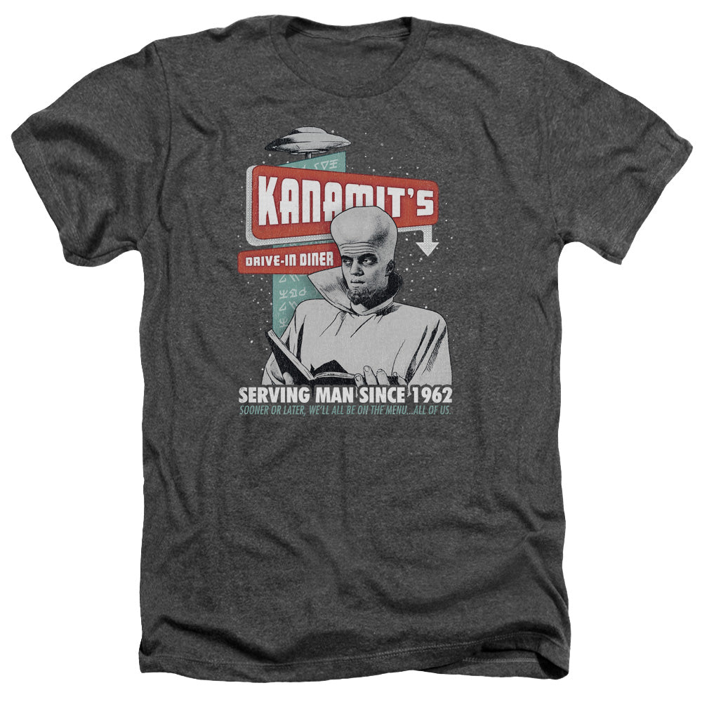 TWILIGHT ZONE/KANAMITS DINER - ADULT HEATHER - CHARCOAL