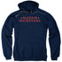 MADAM SECRETARY/LOGO - ADULT PULLOVER HOODIE - NAVY