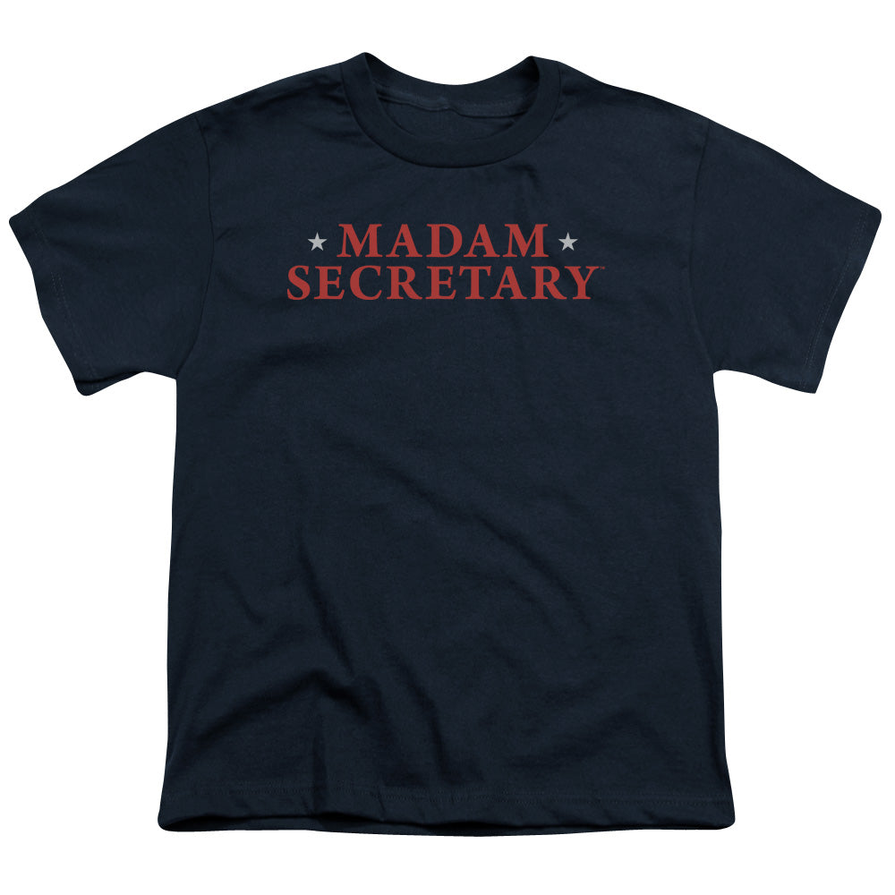 MADAM SECRETARY/LOGO - S/S YOUTH 18/1 - NAVY