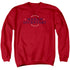 MADAM SECRETARY/DISTRESS LOGO - ADULT CREWNECK SWEATSHIRT - RED