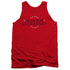 MADAM SECRETARY/DISTRESS LOGO - ADULT TANK - RED