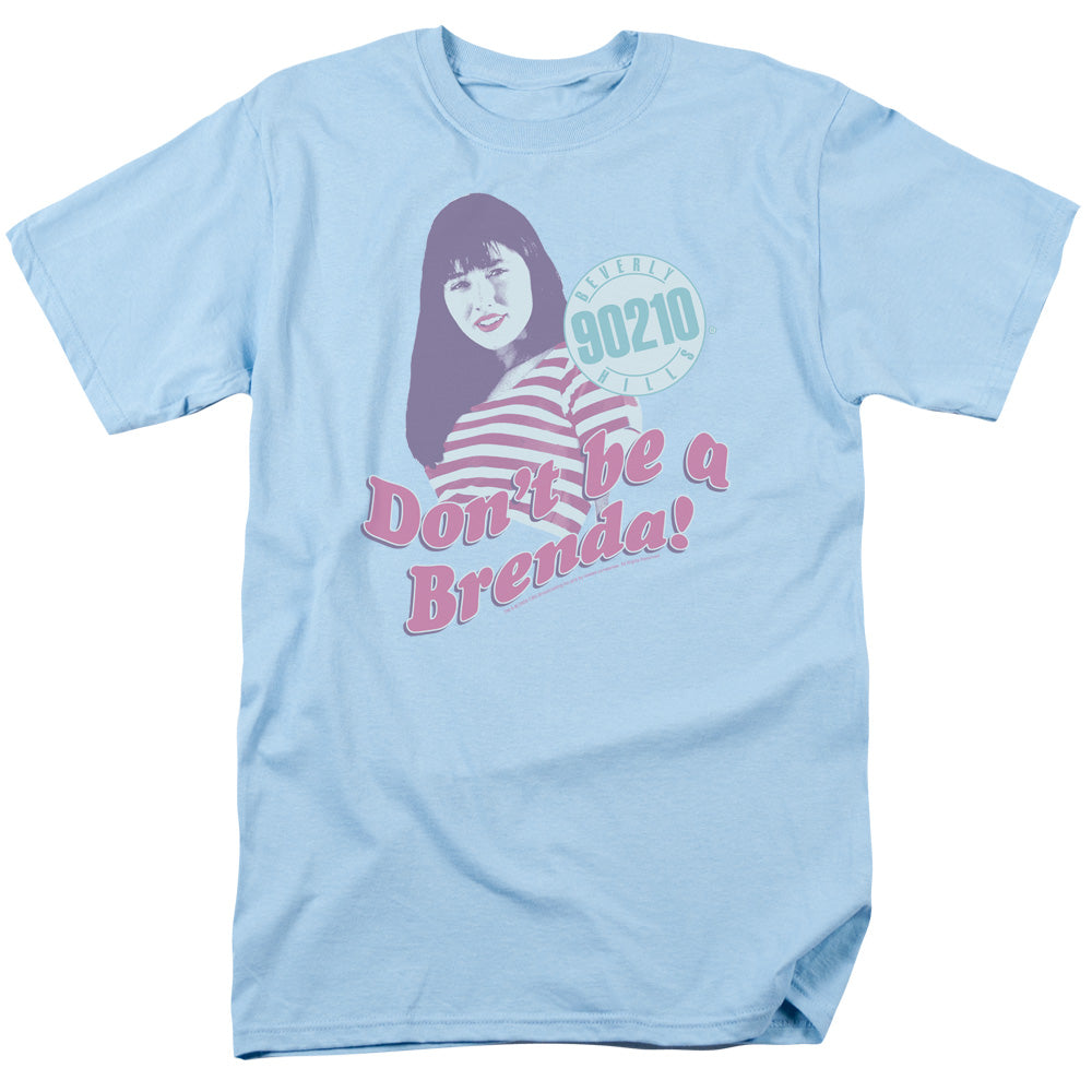 90210/DONT BE A BRENDA - S/S ADULT 18/1 - LIGHT BLUE