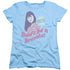 90210/DONT BE A BRENDA - S/S WOMENS TEE - LIGHT BLUE