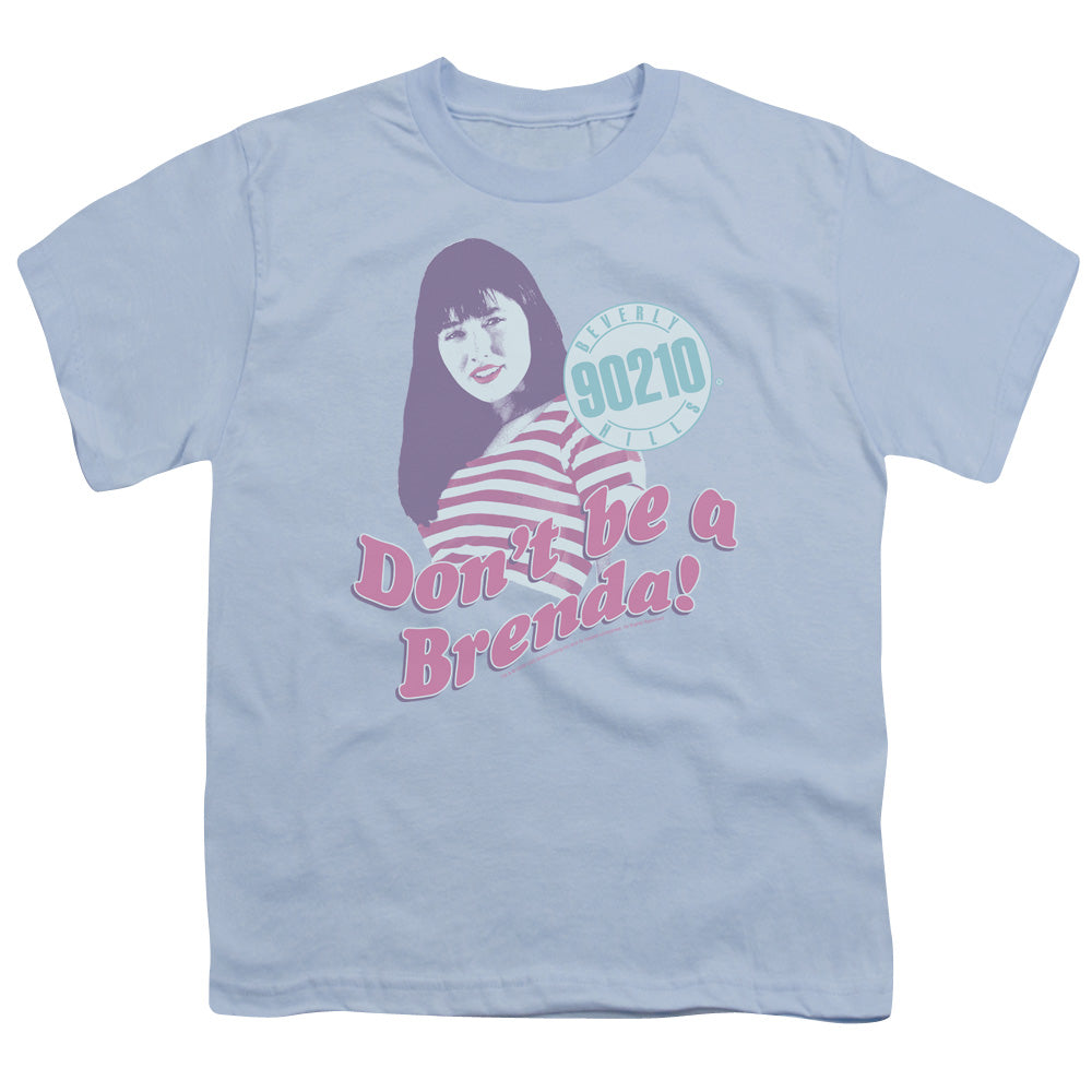 90210/DONT BE A BRENDA - S/S YOUTH 18/1 - LIGHT BLUE