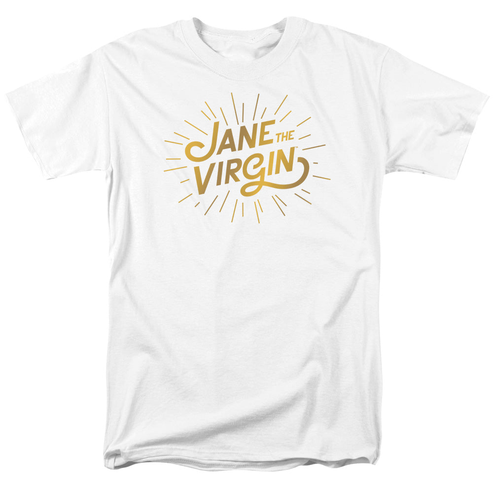 JANE THE VIRGIN/GOLDEN LOGO - S/S ADULT 18/1  -  WHITE