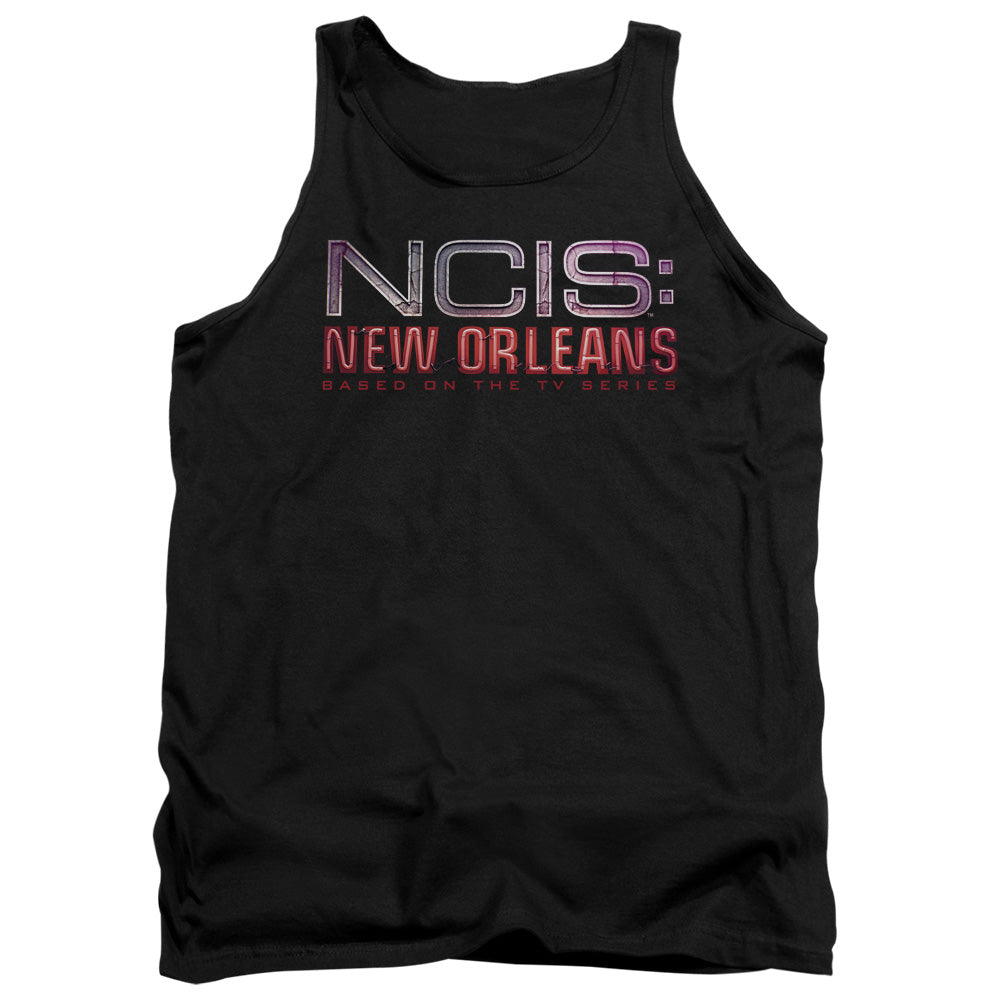 NCIS:NEW ORLEANS/NEON SIGN - ADULT TANK - BLACK