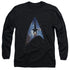 STAR TREK/GALACTIC SHIELD -  L/S ADULT 18/1  - BLACK