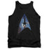 STAR TREK/GALACTIC SHIELD - ADULT TANK - BLACK