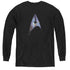 STAR TREK/GALACTIC SHIELD - YOUTH LONG SLEEVE TEE - BLACK