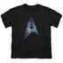 STAR TREK/GALACTIC SHIELD - S/S YOUTH 18/1 - BLACK