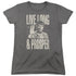 STAR TREK/PROSPER - S/S WOMENS TEE - CHARCOAL