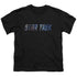 STAR TREK/SPACE LOGO - S/S YOUTH 18/1 - BLACK