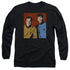 STAR TREK/FRIENDS -  L/S ADULT 18/1  - BLACK