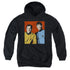 STAR TREK/FRIENDS - YOUTH PULLOVER HOODIE - BLACK
