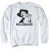 BEVERLY HILLBILLIES/MILLIONAIRE - ADULT CREWNECK SWEATSHIRT - WHITE