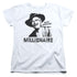 BEVERLY HILLBILLIES/MILLIONAIRE - S/S WOMENS TEE - WHITE