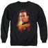 STAR TREK/EPIC KIRK - ADULT CREWNECK SWEATSHIRT - BLACK