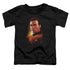 STAR TREK/EPIC KIRK - S/S TODDLER TEE - BLACK
