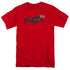 MIGHTY MOUSE/MIGHT LOGO - S/S ADULT 18/1  -  RED