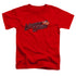 MIGHTY MOUSE/MIGHT LOGO - S/S TODDLER TEE - RED