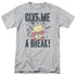 MIGHTY MOUSE/GIVE ME A BREAK - S/S ADULT 18/1  -  ATHLETIC HEATHER