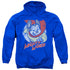 MIGHTY MOUSE/MIGHTY CIRCLE - ADULT PULLOVER HOODIE - ROYAL BLUE